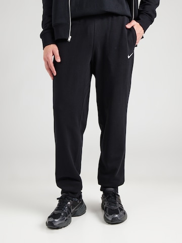 Nike Sportswear Tapered Hose in Schwarz: Vorderseite