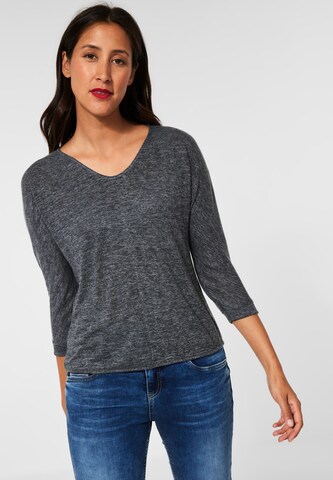 STREET ONE Sweater in Grey: front