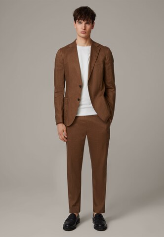 STRELLSON Slimfit Pantalon 'Til ' in Bruin