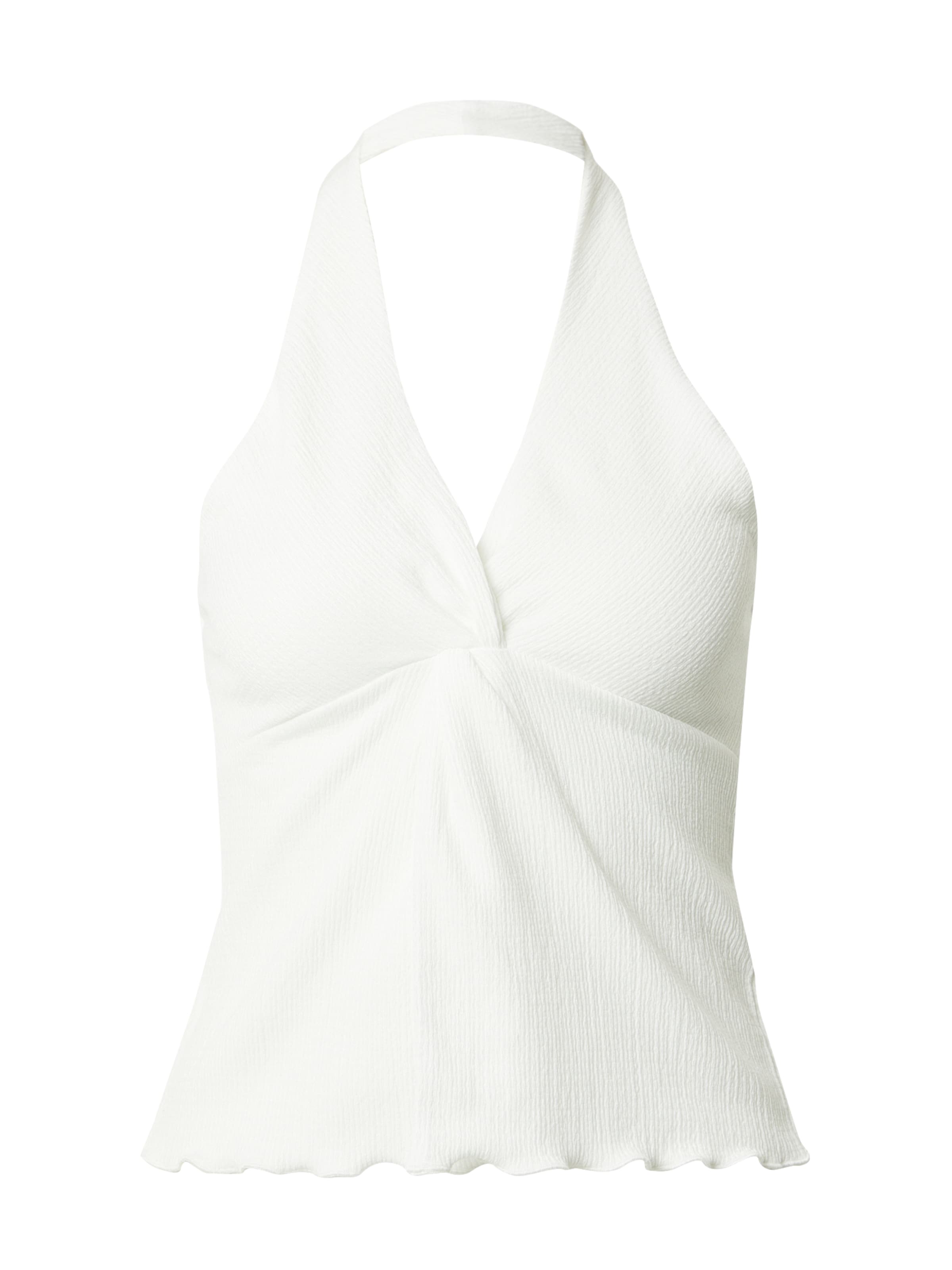 ABOUT YOU Top 'Maike' w kolorze biały: przód