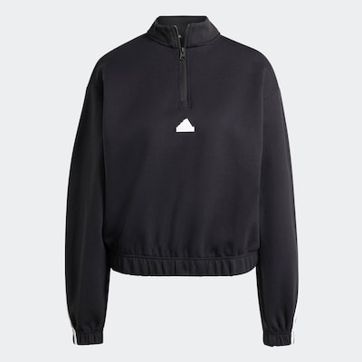 ADIDAS SPORTSWEAR Athletic Sweatshirt in Black / White, Item view