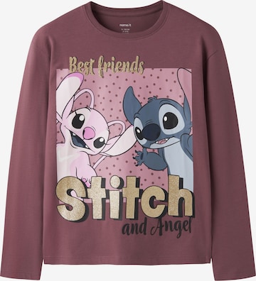 NAME IT Paita 'NKFADARA STITCH' värissä lila: etupuoli