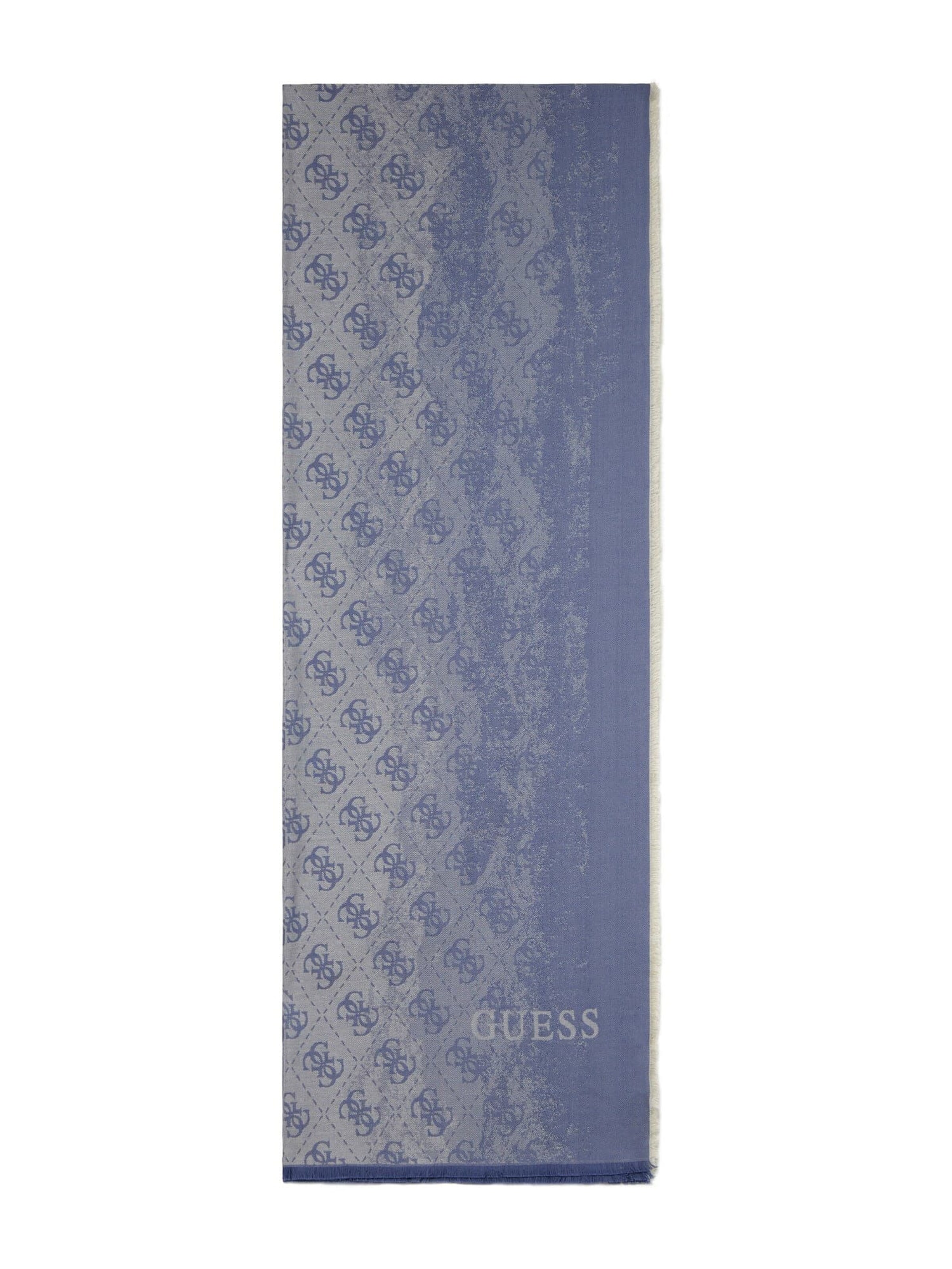 GUESS Schal 'Milano' in Blau: Vorderseite