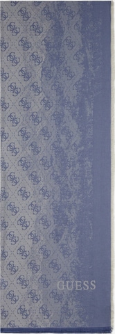 GUESS Schal 'Milano' in Blau: Vorderseite