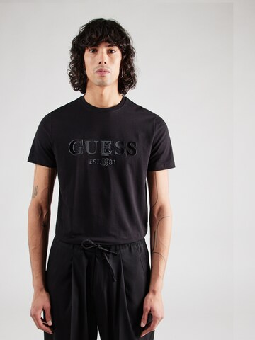GUESS Shirt in Black: front