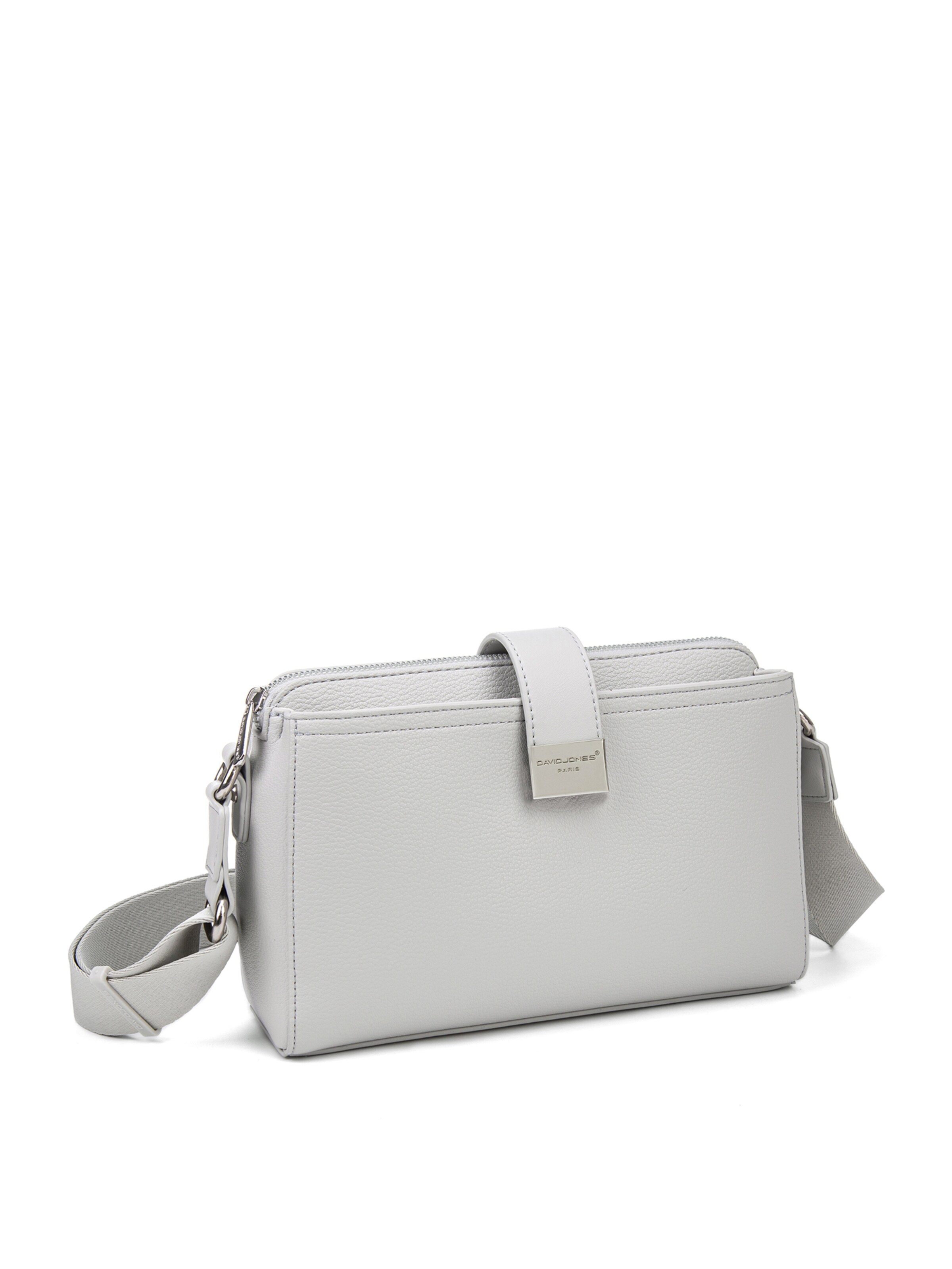 Borsa a tracolla di David Jones in bianco