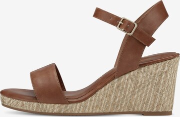 TAMARIS Strap Sandals in Brown