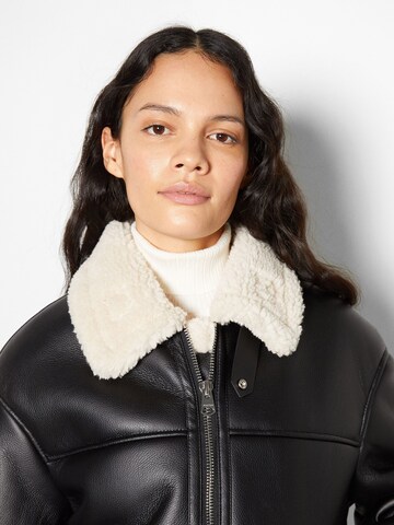 Bershka Between-Season Jacket in Black