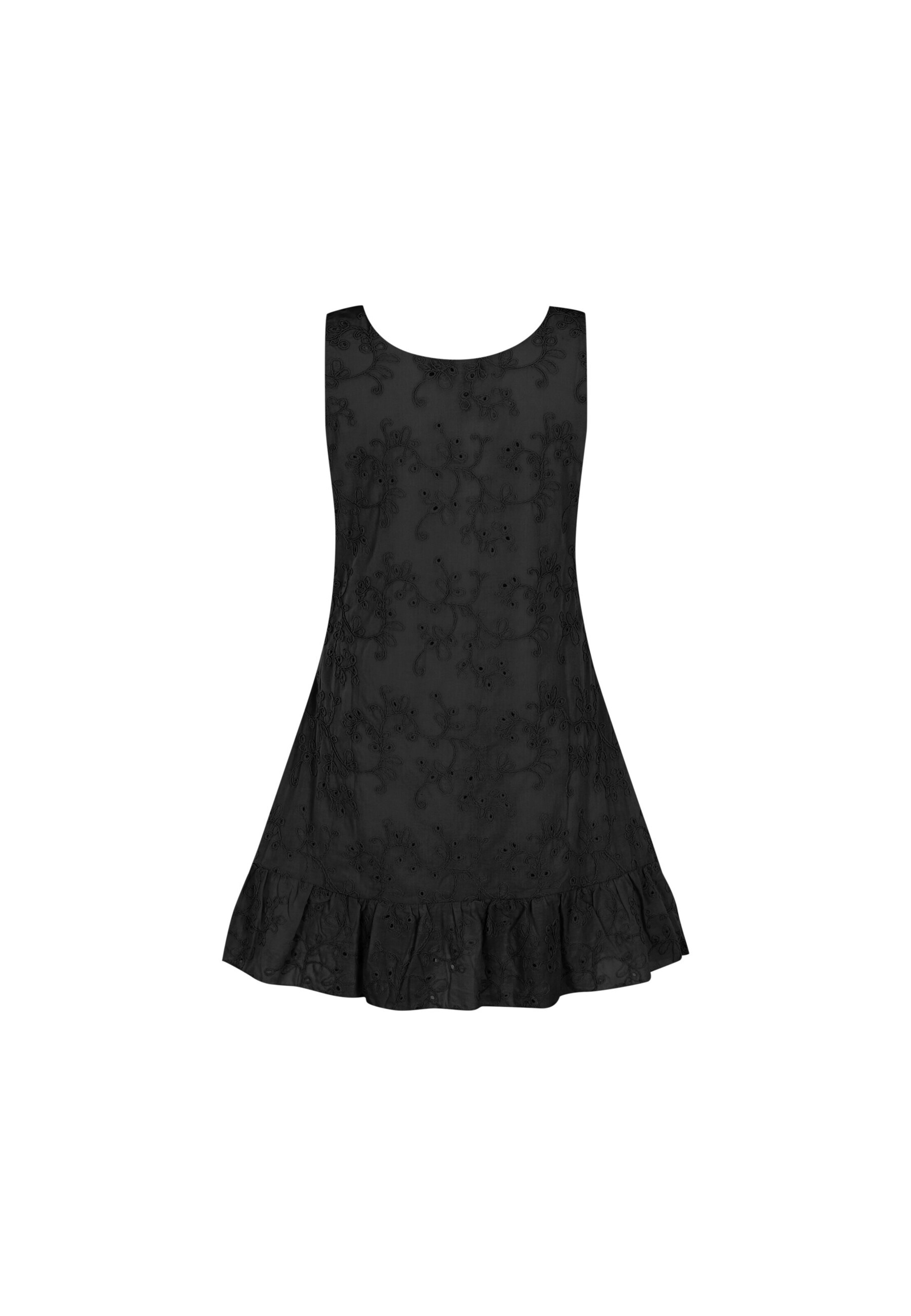 FRESHLIONS Minikleid 'Avery' in Schwarz