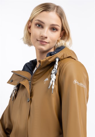 Schmuddelwedda Between-season jacket in Brown