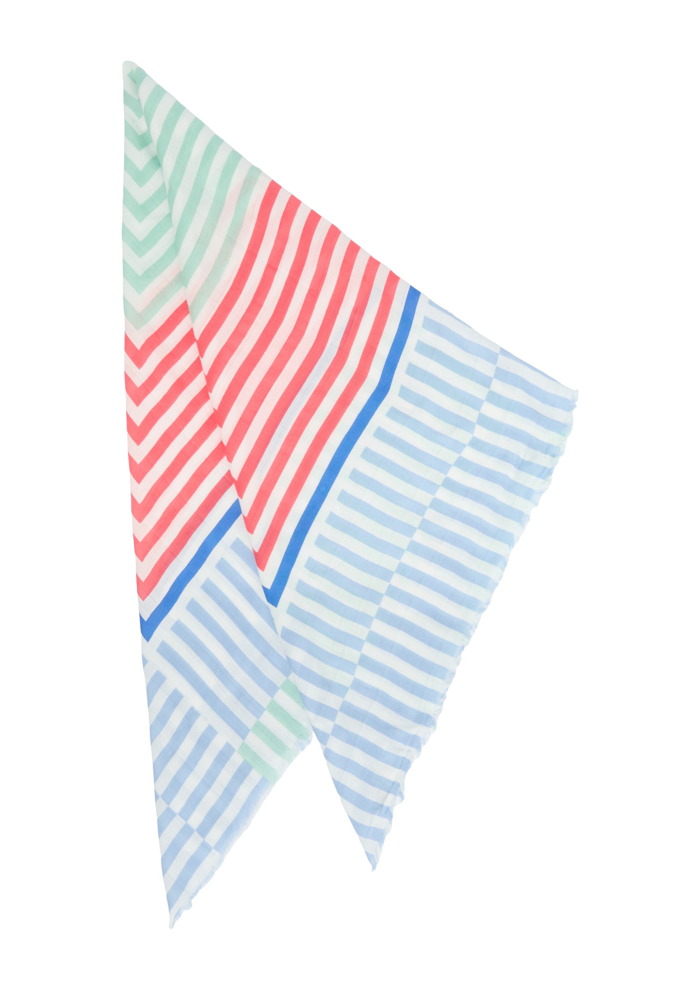 s.Oliver Schal in Blau: Vorderseite