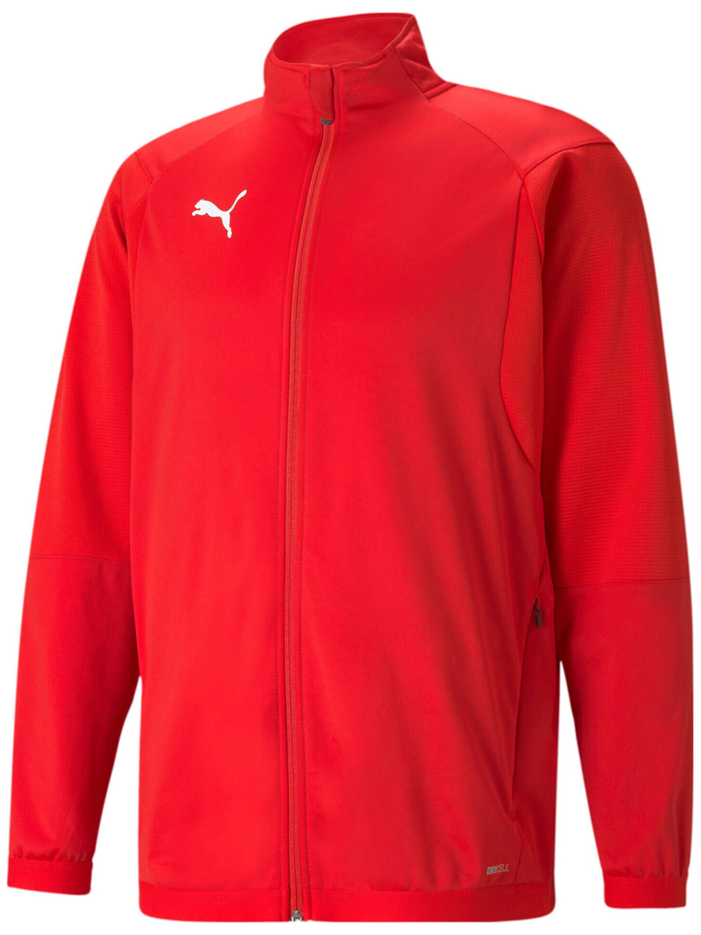 PUMA Athletic Jacket in S in Red, Item view