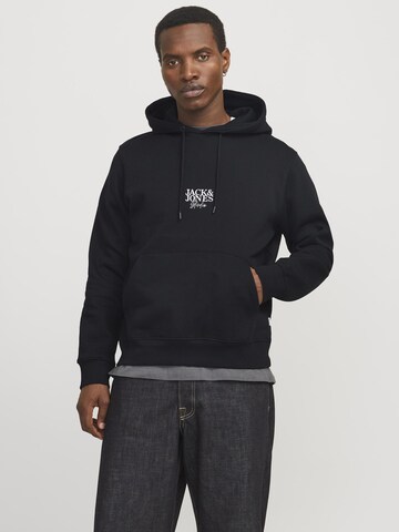 JACK & JONES Sweatshirt in Black: front