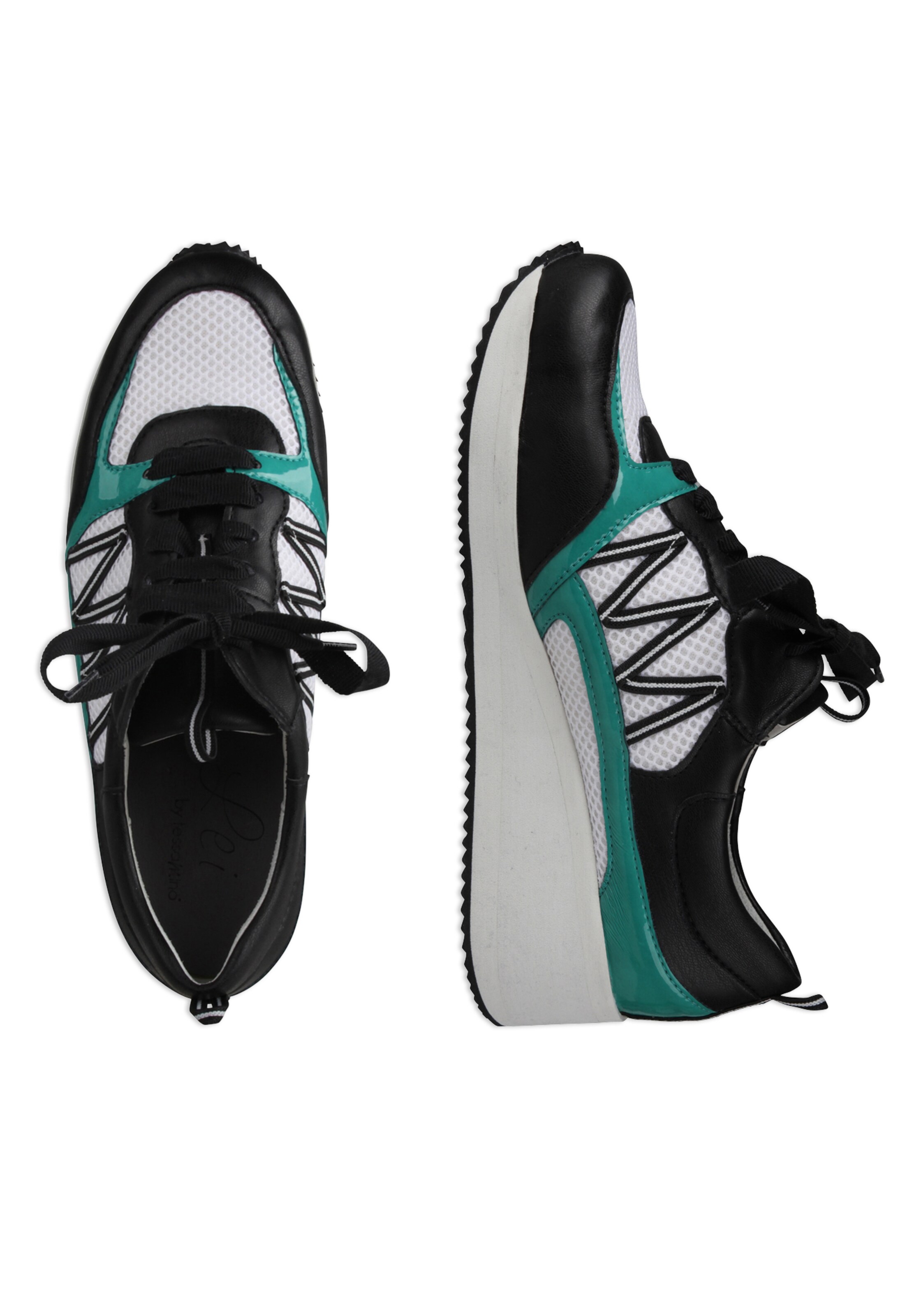 Lei by tessamino Sneakers laag 'Nele' in Zwart