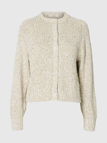 SELECTED - Cárdigan en beige