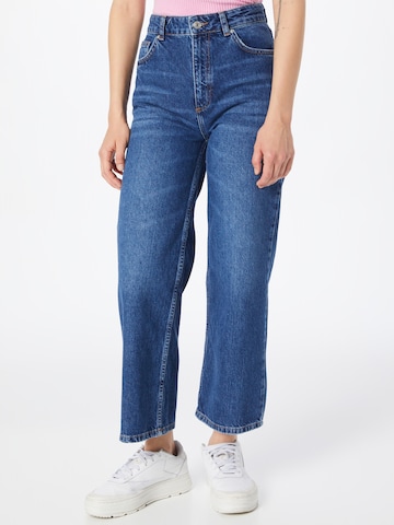 Warehouse Wide leg Jeans in Blue: front