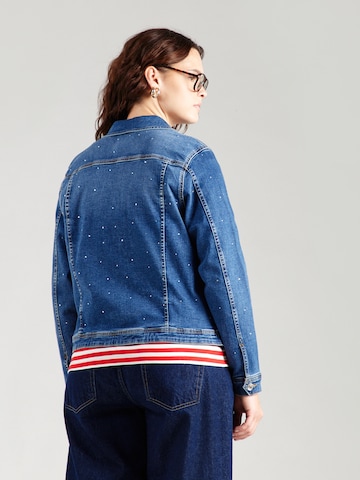 ONLY Carmakoma Between-Season Jacket 'CARWILLY' in Blue