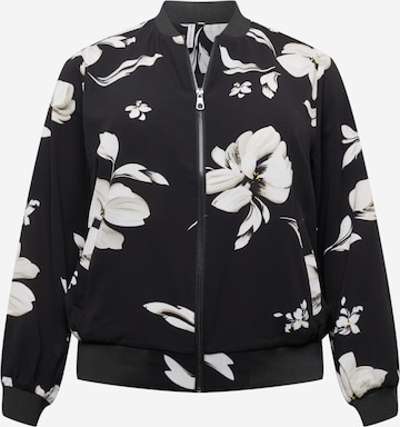 ONLY Carmakoma Between-Season Jacket in Black: front