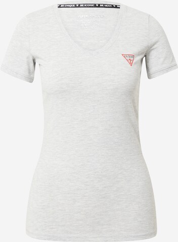 T-shirt GUESS en gris : devant