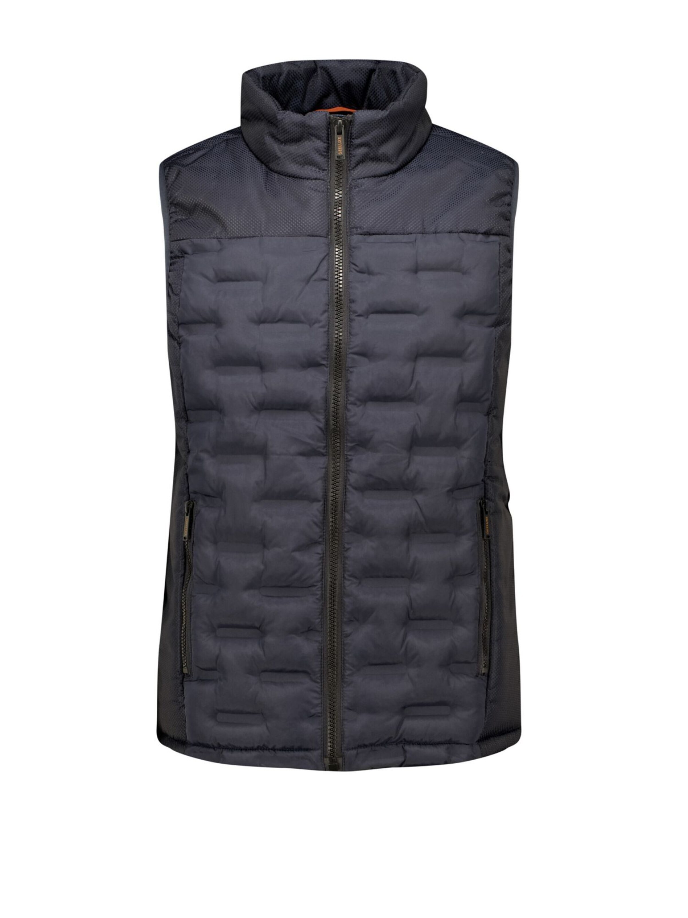 Deeluxe Manteau d’hiver en L en bleu nuit, Vue avec produit