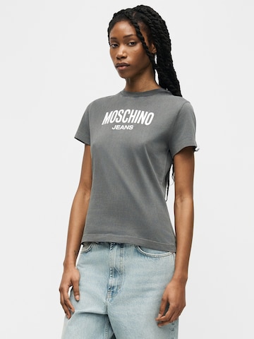 Moschino Jeans Koszulka w kolorze szary