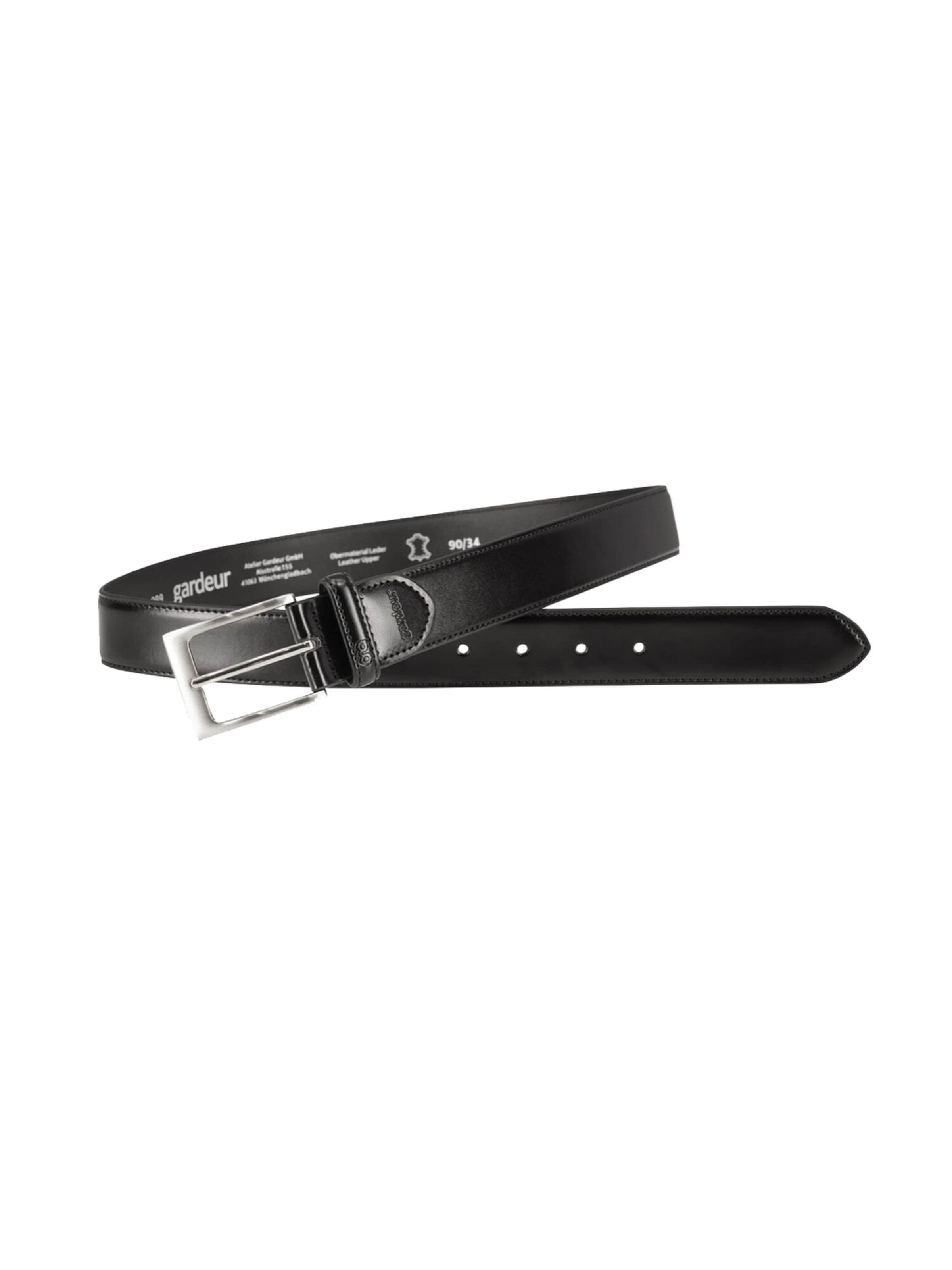 ATELIER GARDEUR Belt in Black: front