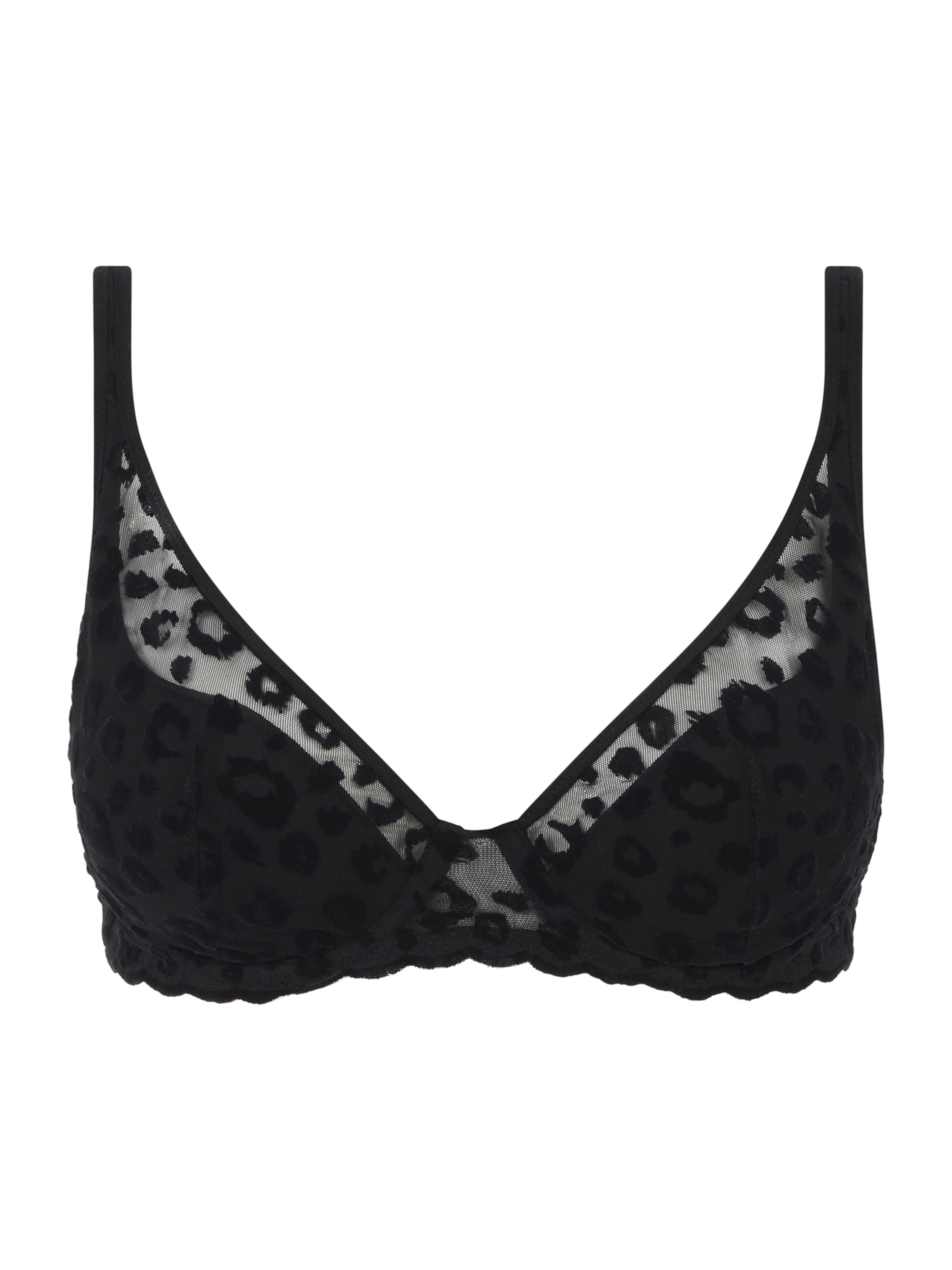 Chantelle Σουτιέν για T-Shirt Σουτιέν σε μαύρο: μπροστά