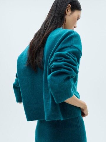 MANGO Sweter 'REBECCA' w kolorze zielony