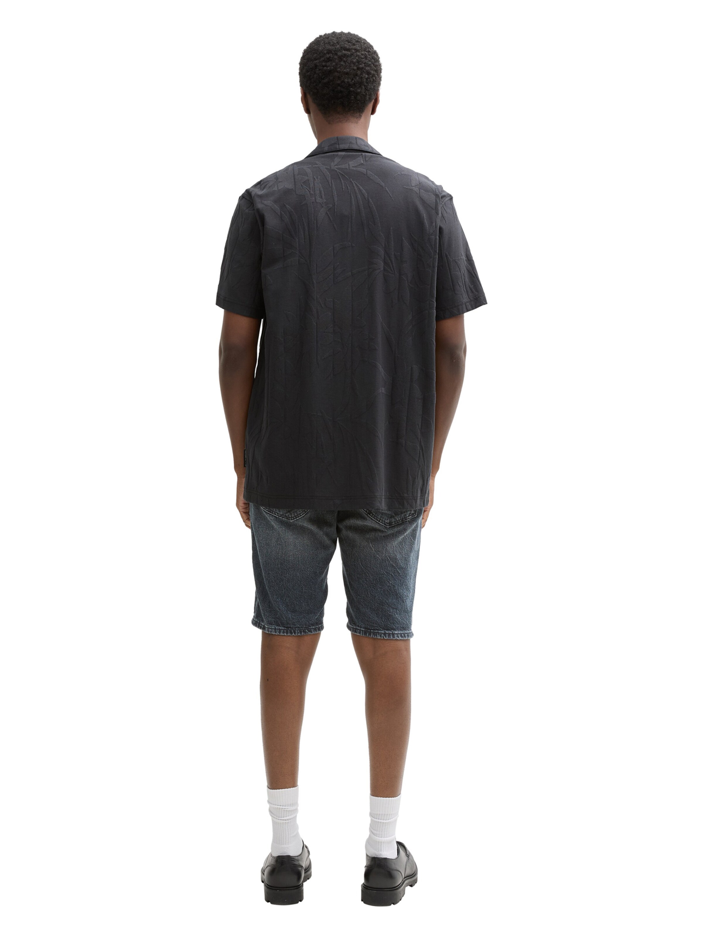 TOM TAILOR DENIM Úzky strih Džínsy 'Piers' - Čierna