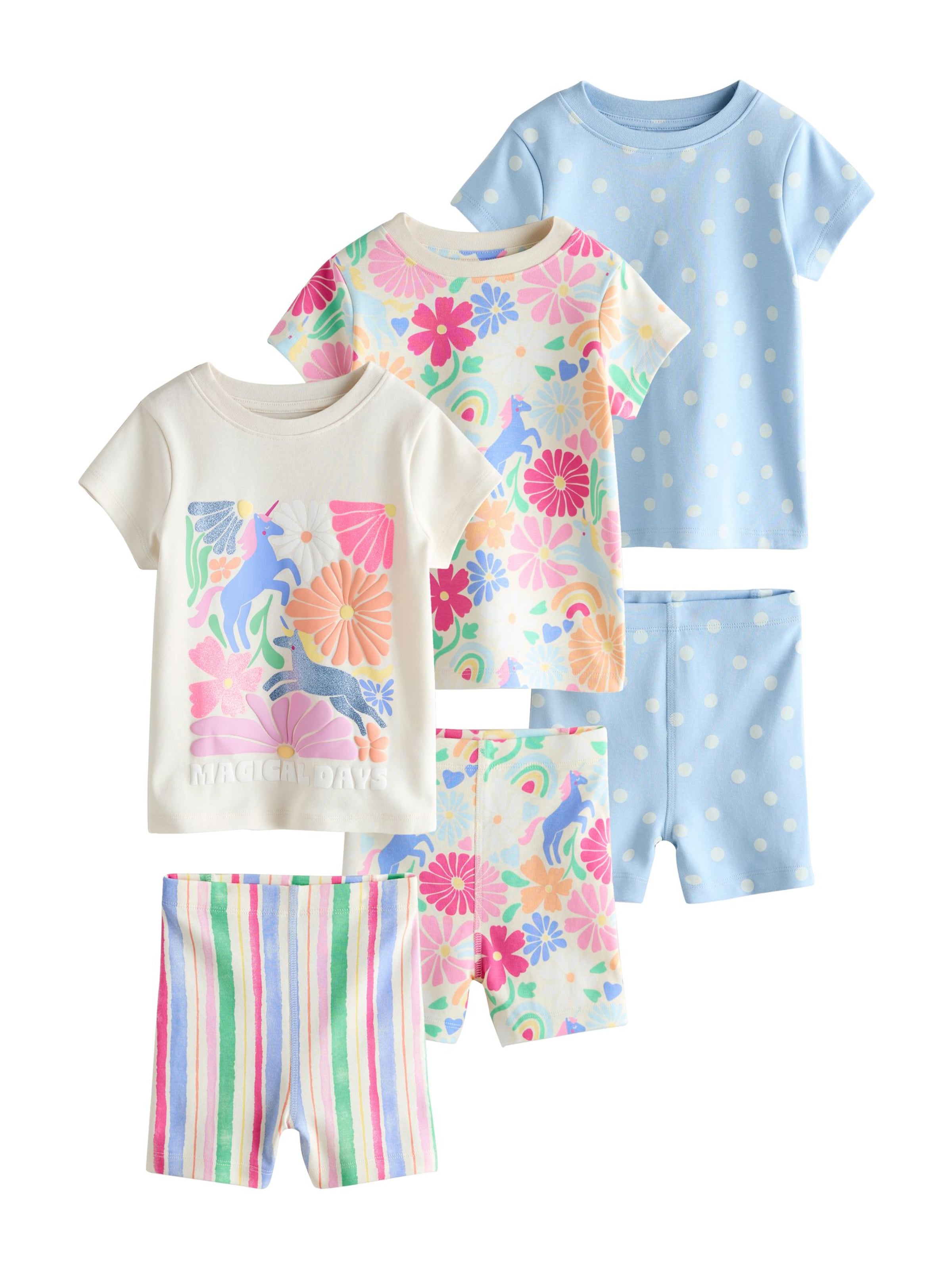 Pyjama Next en bleu : devant