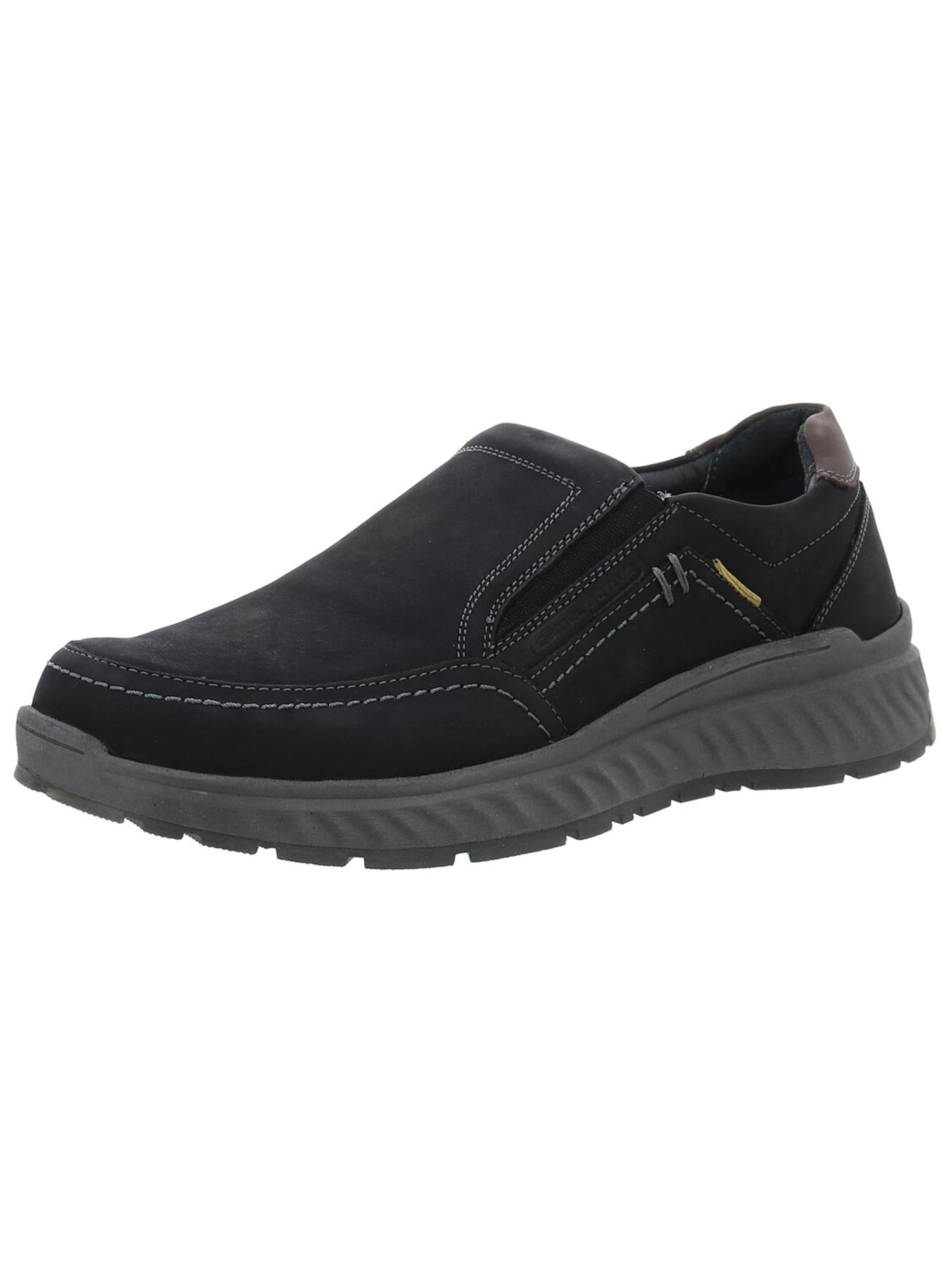 CAMEL ACTIVE Hausschuh 'Herren Slipper 54WOA01300120 Echt Leder in schwarz' in Schwarz: Vorderseite