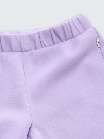 TOM TAILOR Wide leg Pants in Purple