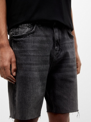 Loosefit Jean Pull&Bear en noir