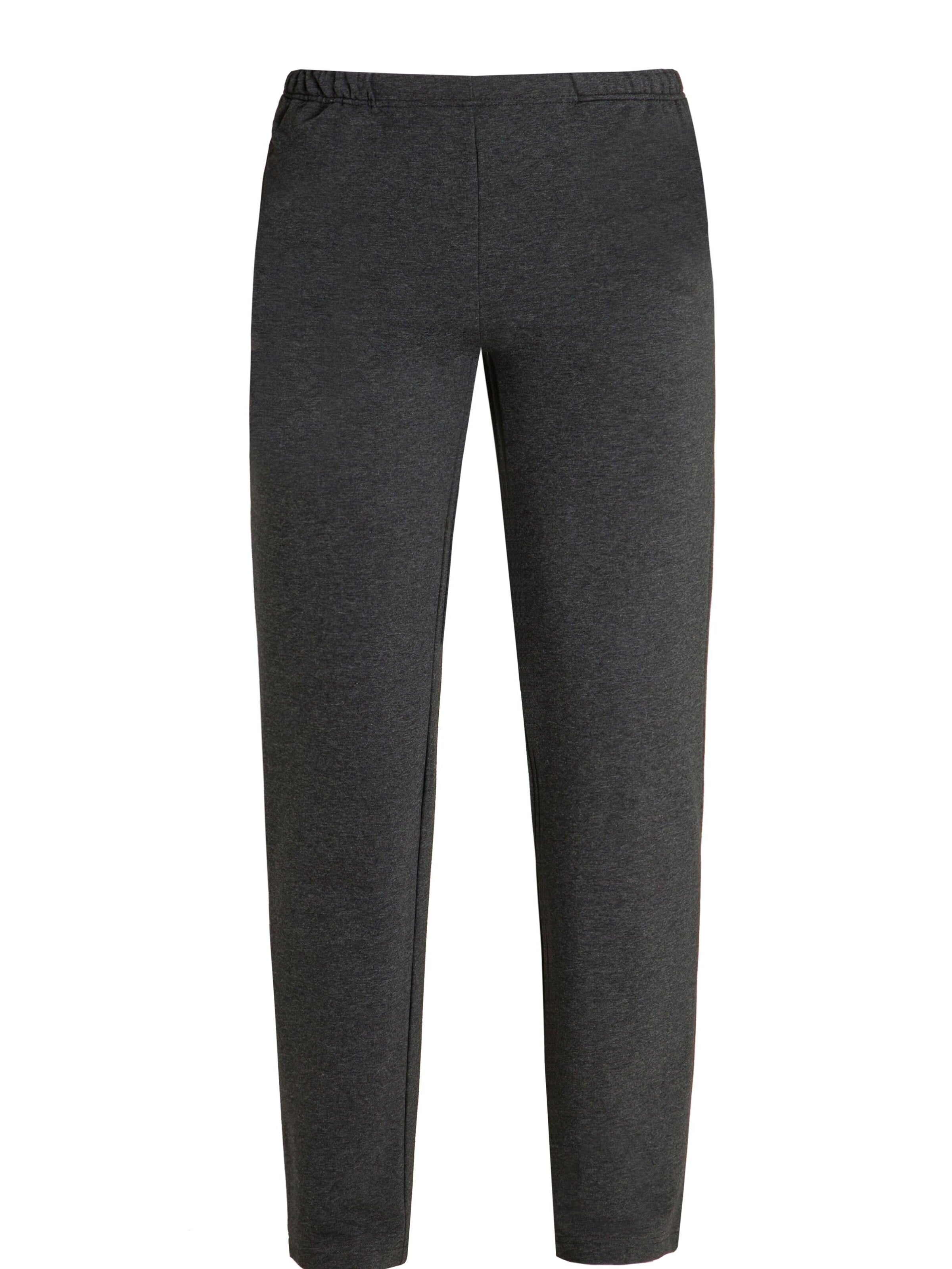 HAJO Regular Pants 'Sweathose' in Grey: front
