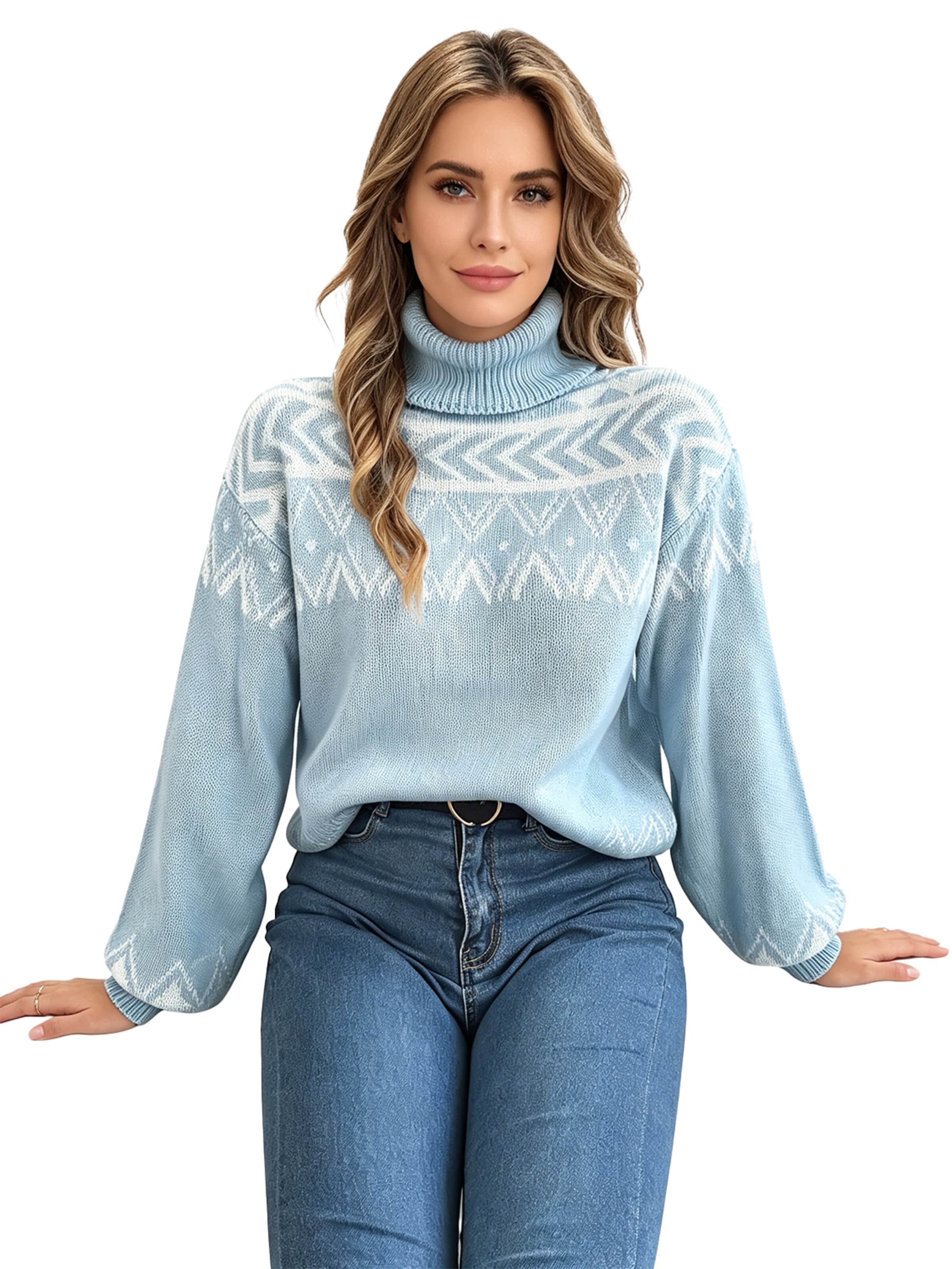KoJooin Sweter w kolorze niebieski