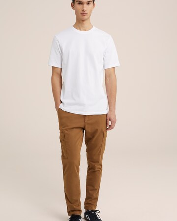 Effilé Pantalon cargo WE Fashion en marron