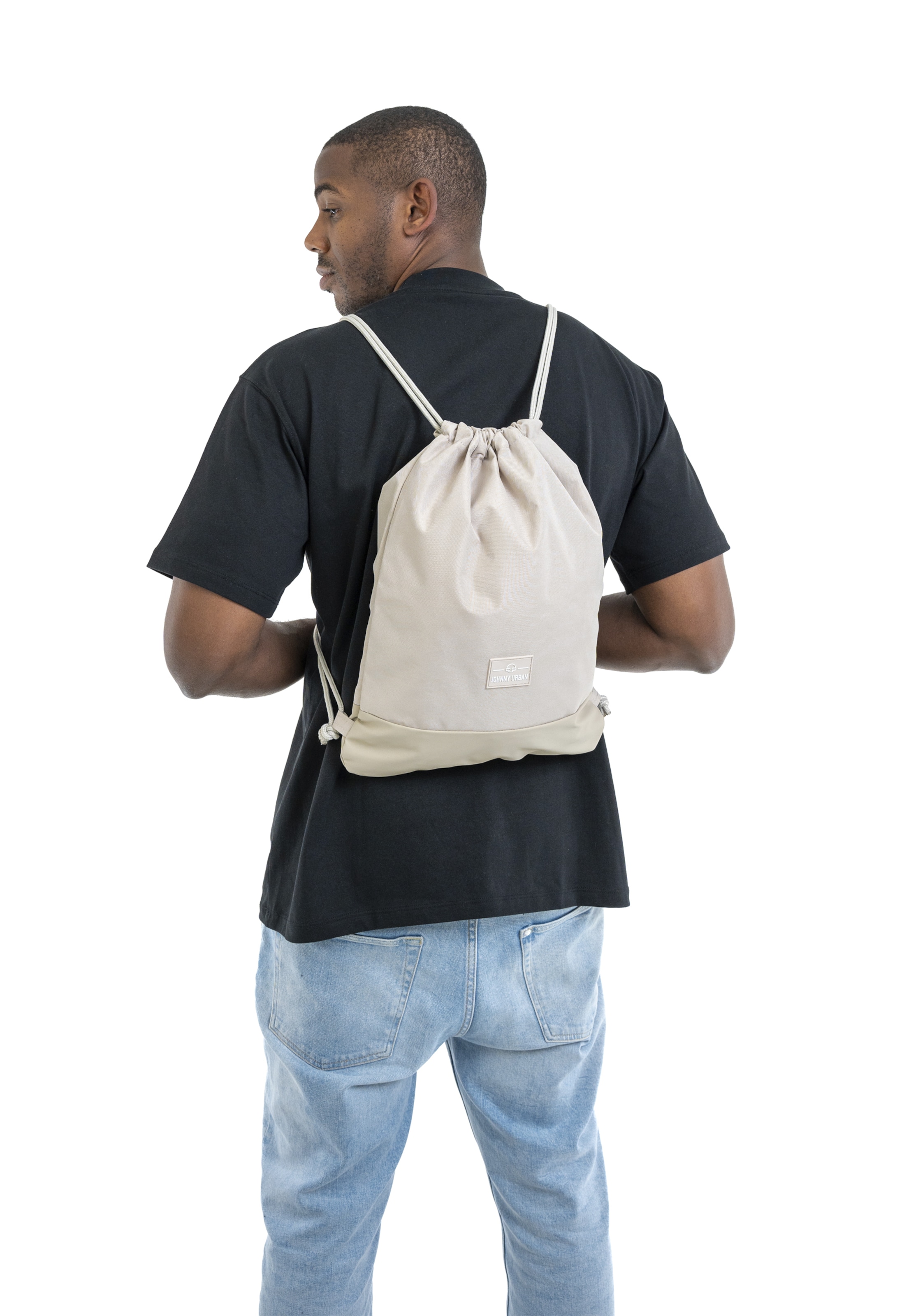 Johnny Urban Gym bag 'Blake' in Beige: front