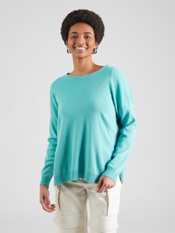 Pulover de la UNITED COLORS OF BENETTON pe verde: față