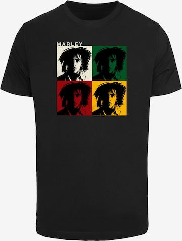 F4NT4STIC T-Shirt 'Bob Marley' in Schwarz: Vorderseite