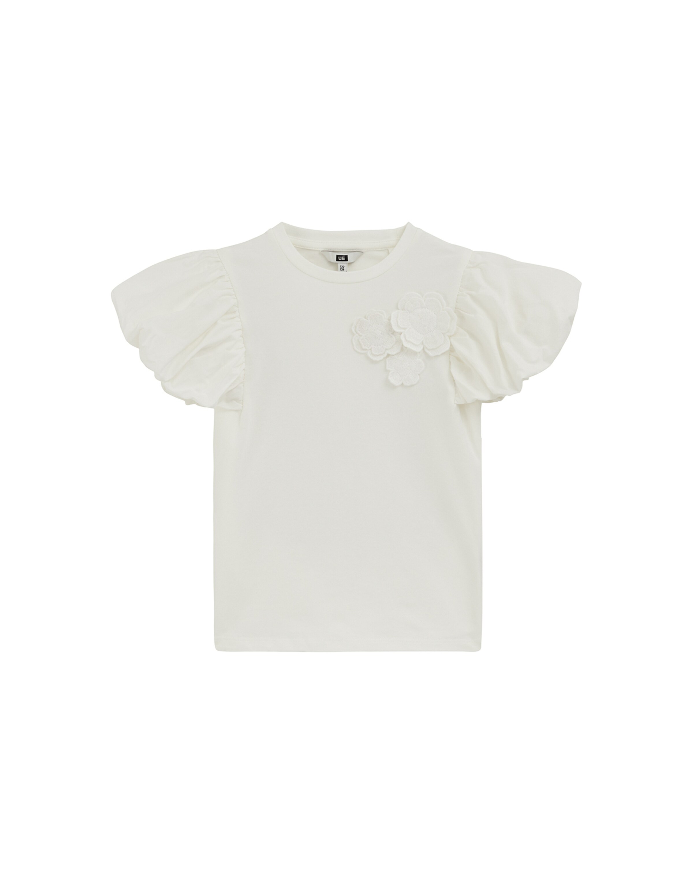 WE Fashion Блуза в бяло: отпред