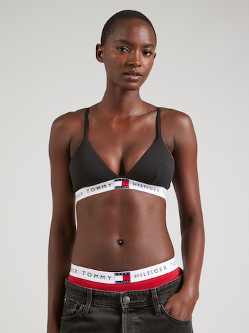 Triangle Soutien-gorge Tommy Hilfiger Underwear en noir : devant