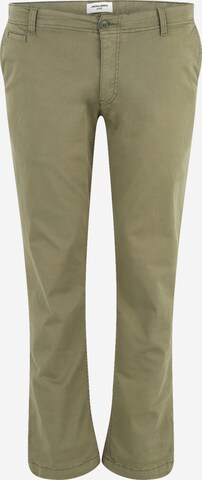 Regular Pantalon 'Ace Harlow' JACK & JONES en vert : devant