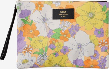 Wouf Clutch in Oranje: voorkant