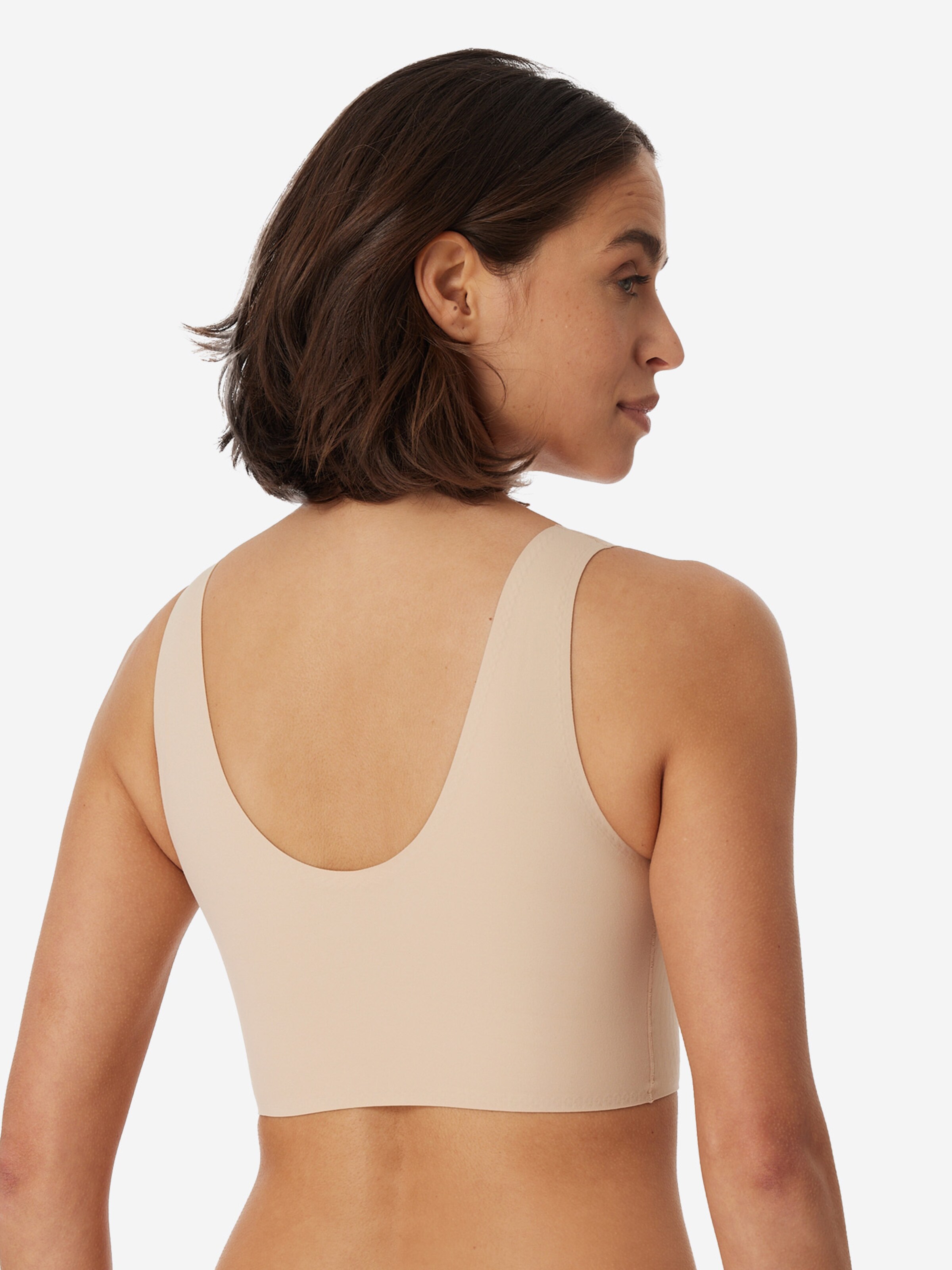 SCHIESSER Regular Bustier ' Padded - Invisible Soft ' in Beige