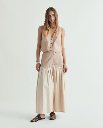 Scalpers Vest ' ' in Beige: front