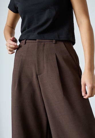 Wide leg Pantaloni cutați 'GREAT-L.SHO2' de la SISTERS POINT pe maro