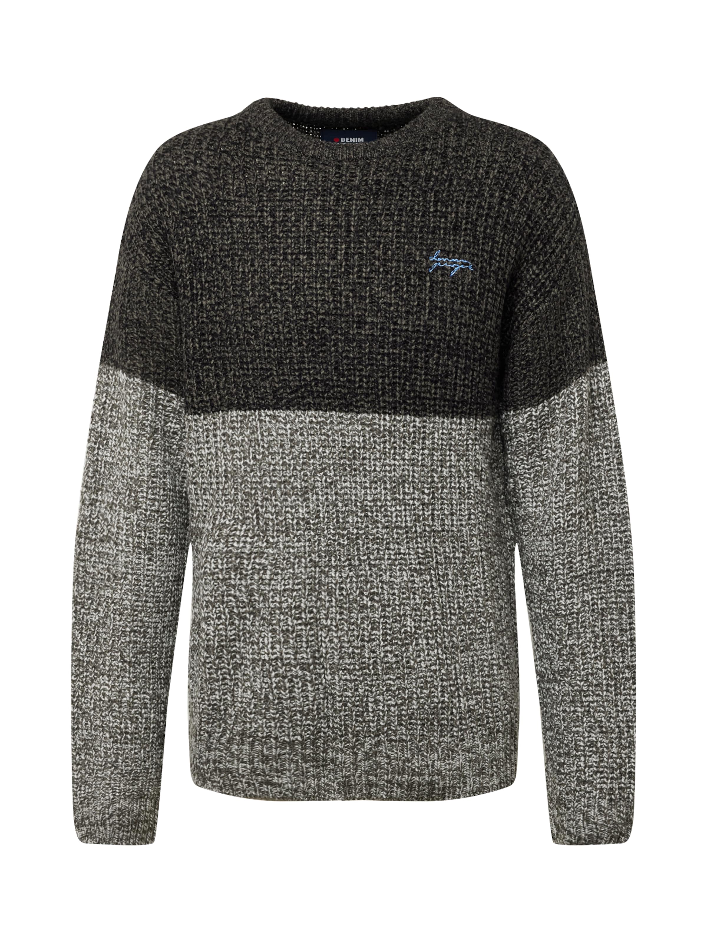 Denim Project Pullover in Grau: Vorderseite
