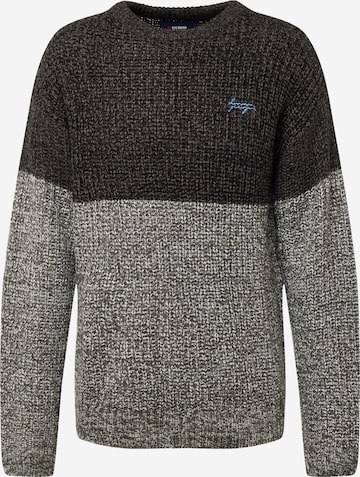 Pullover di Denim Project in grigio: frontale