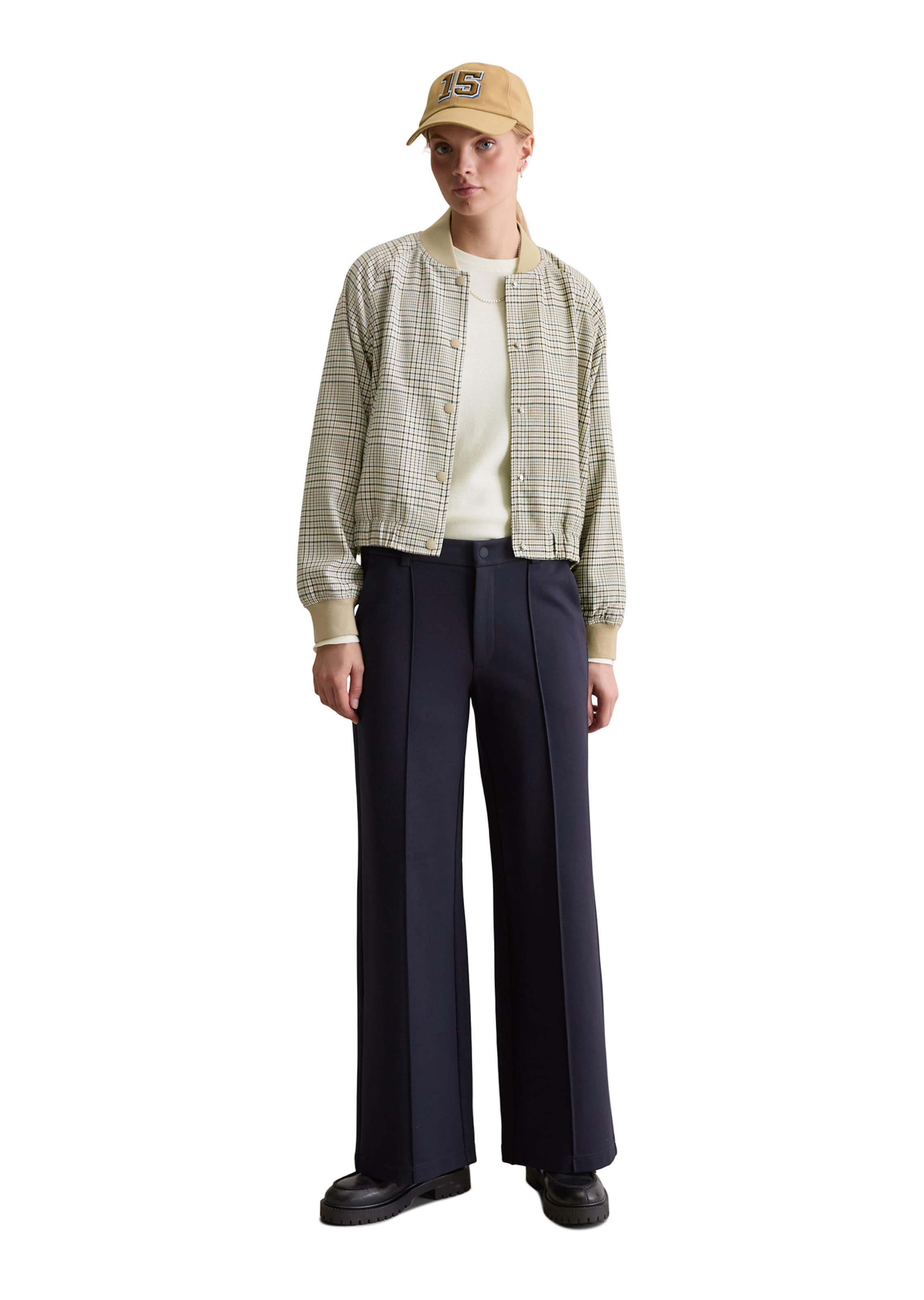 Loosefit Pantalon à plis Marc O'Polo DENIM en bleu