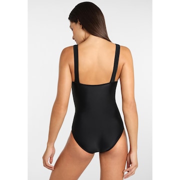 KangaROOS Bralette Shaping Swimsuit in Black